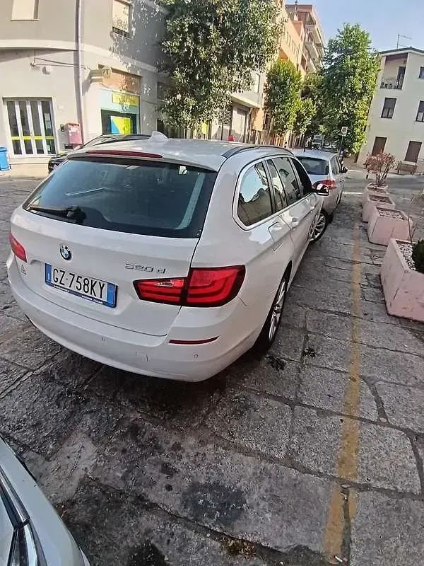 Usata BMW 520 184 CV (135 kW) 2012 Bianco Station wagon