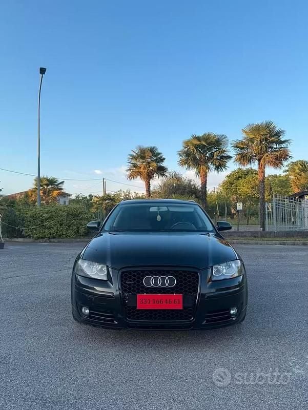 Usata Audi A3 170 CV (125 kW) 2007 Nero Utilitaria
