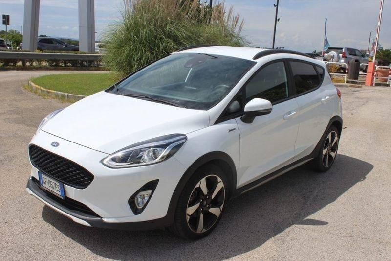 Bianco Usata 2021 Ford Fiesta Active Due volumi | 13.200 € (Ottimo prezzo) - Immagine 1/4