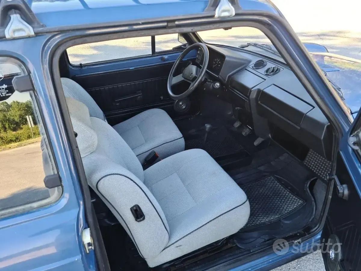 Usata Lancia A112 1984 Blu Utilitaria