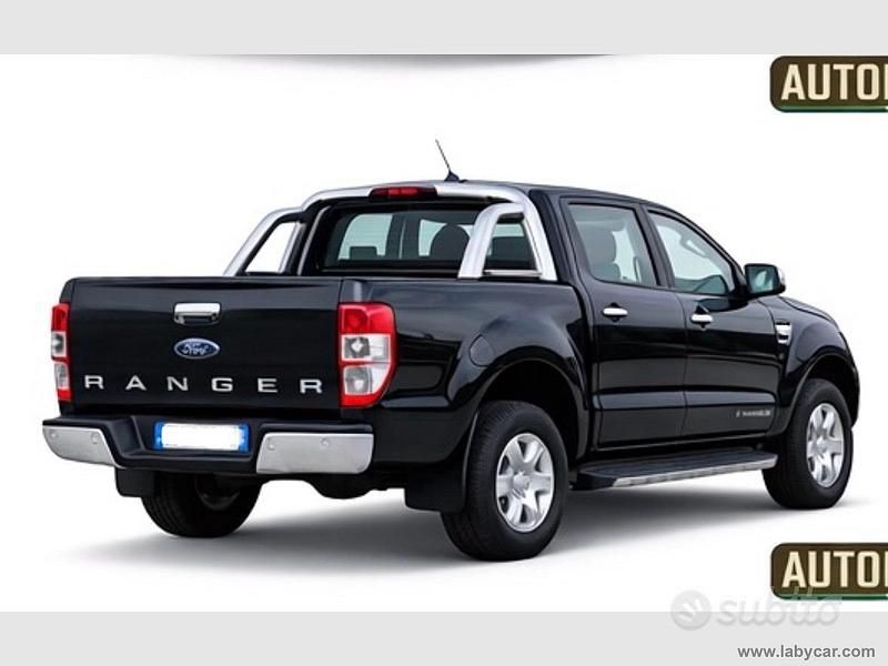 Usata Ford Ranger Limited 160 CV (117 kW) 2019 Nero Pick-up