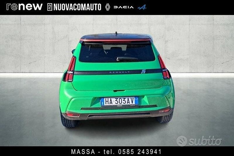 Nuova Renault R5 Komfort 110 kW (150 CV) 2025 Nero Utilitaria