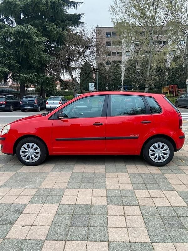 Usata VW Polo 60 CV (44 kW) 2009 Rosso Utilitaria