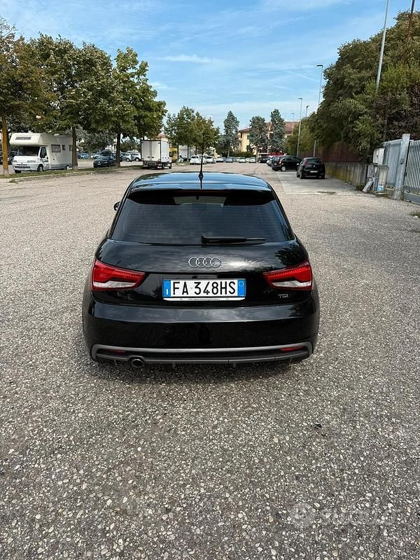 Usata Audi A1 S-Line 116 CV (85 kW) 2015 Nero Utilitaria