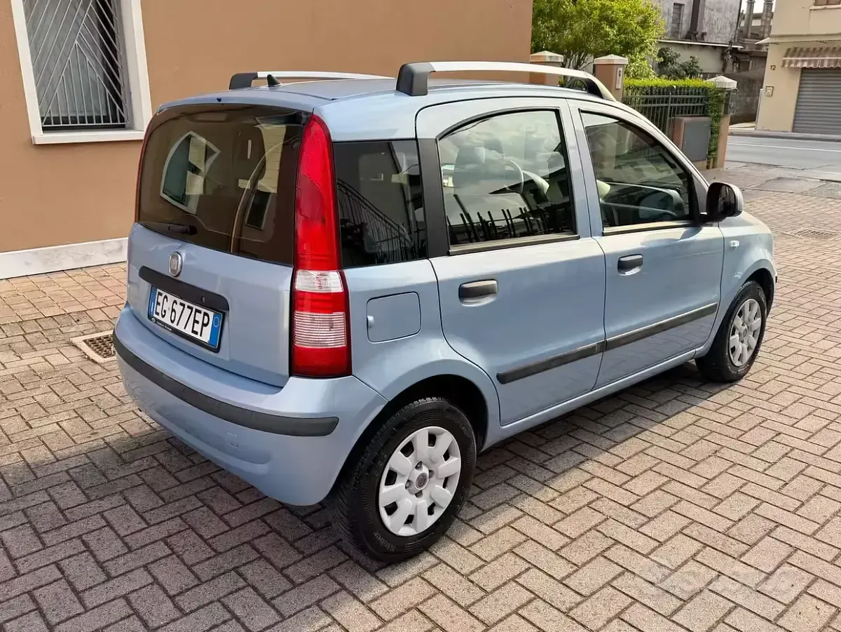 Usata Fiat Panda 69 CV (50 kW) 2011 Blu Utilitaria