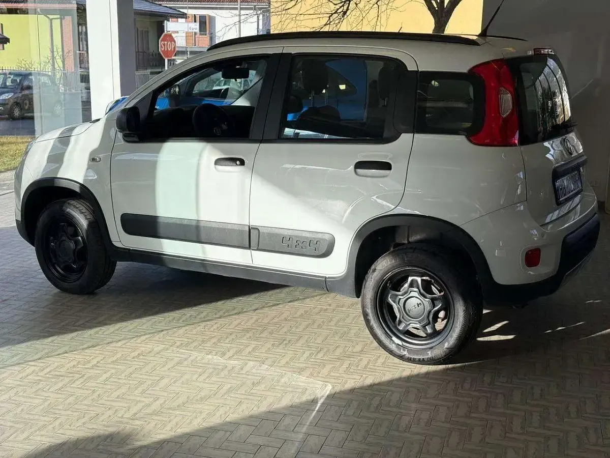 Usata Fiat Panda 4x4 Wild 84 CV (61 kW) 2019 Bianco Utilitaria