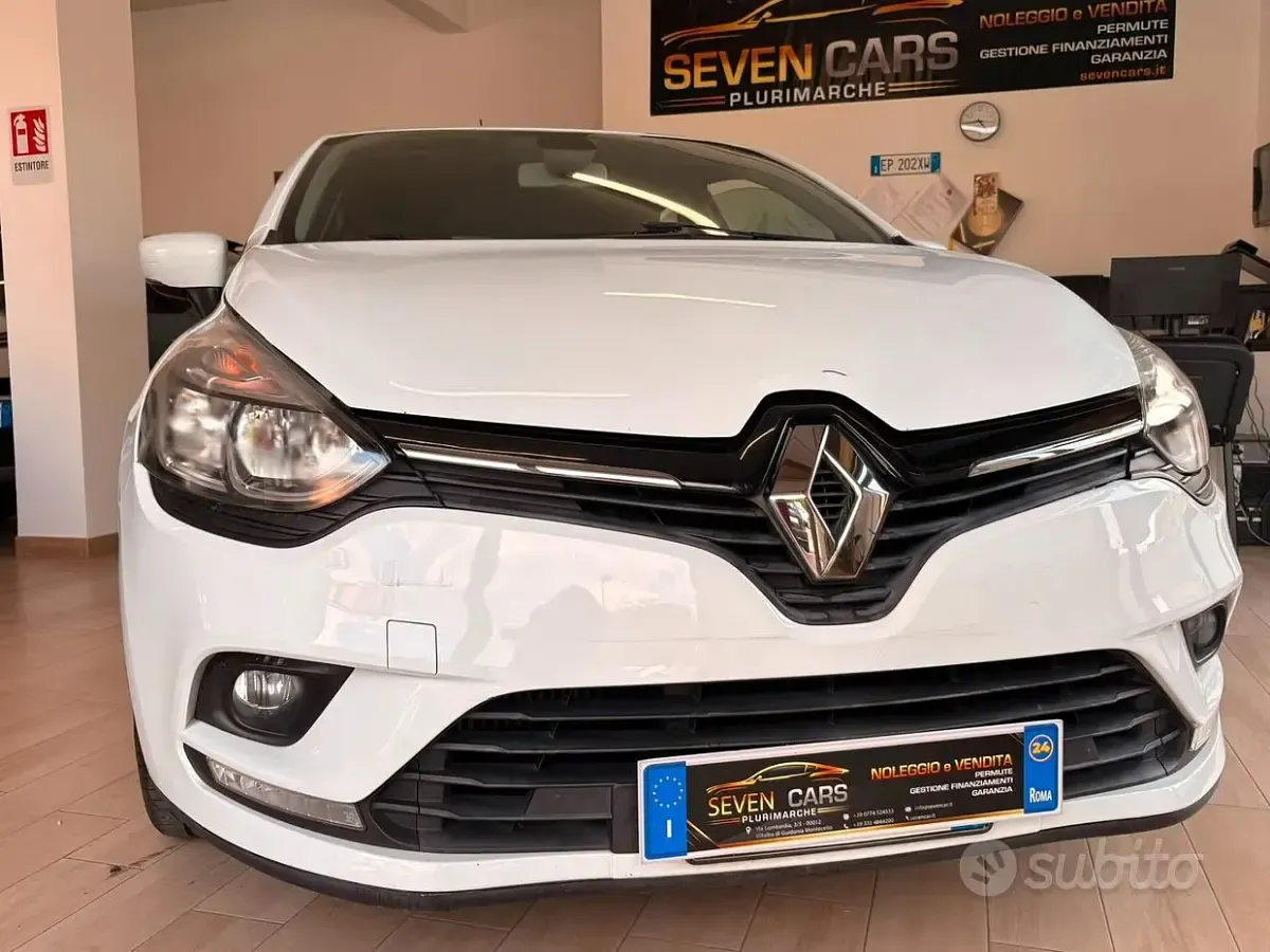 Usata Renault Clio IV Intens 75 CV (55 kW) 2016 Bianco Berlina