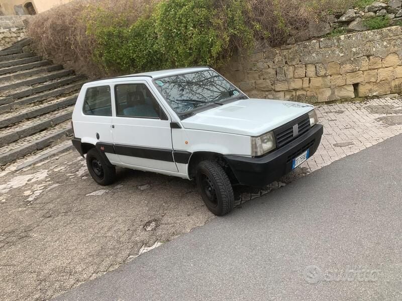 Bianco Usata 1990 Fiat Panda 4x4 Due volumi | 3700 € - Immagine 1/4