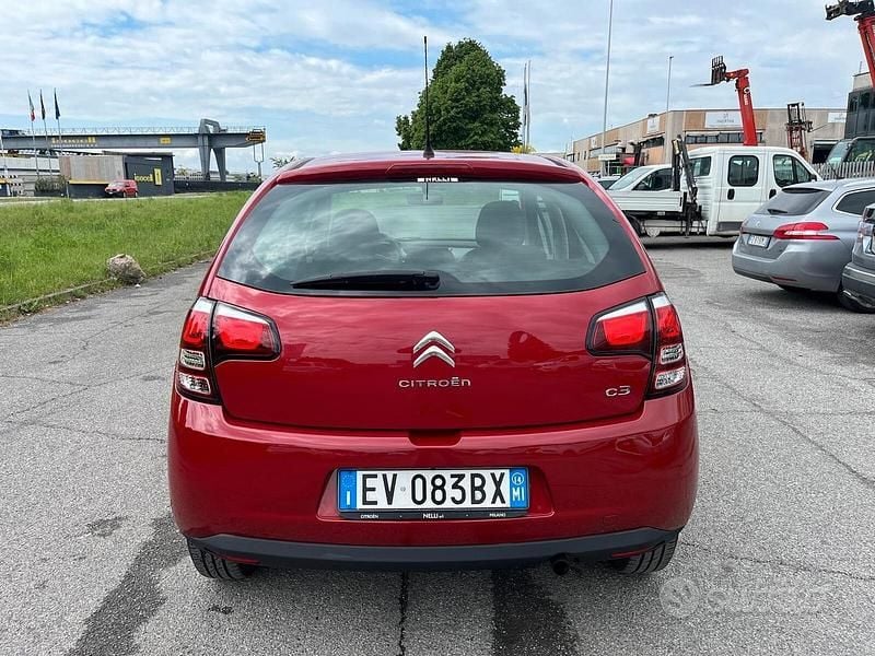 Usata Citroën C3 Seduction 82 CV (60 kW) 2014 Rosso Berlina