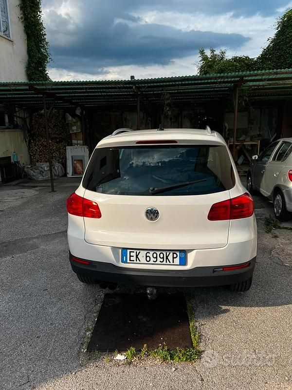 Usata VW Tiguan 190 CV (139 kW) 2012 Bianco SUV