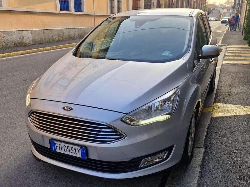 Usata Ford C-MAX Titanium 120 CV (88 kW) 2016 Argento Monovolume