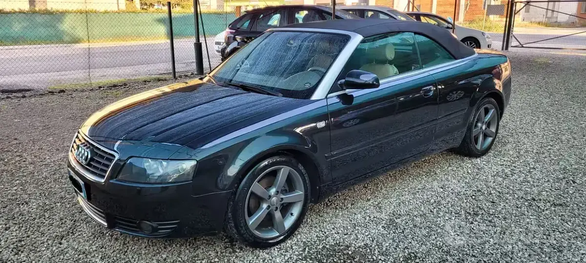 Usata Audi A4 Cabriolet 131 CV (96 kW) 2005 Nero Cabrio