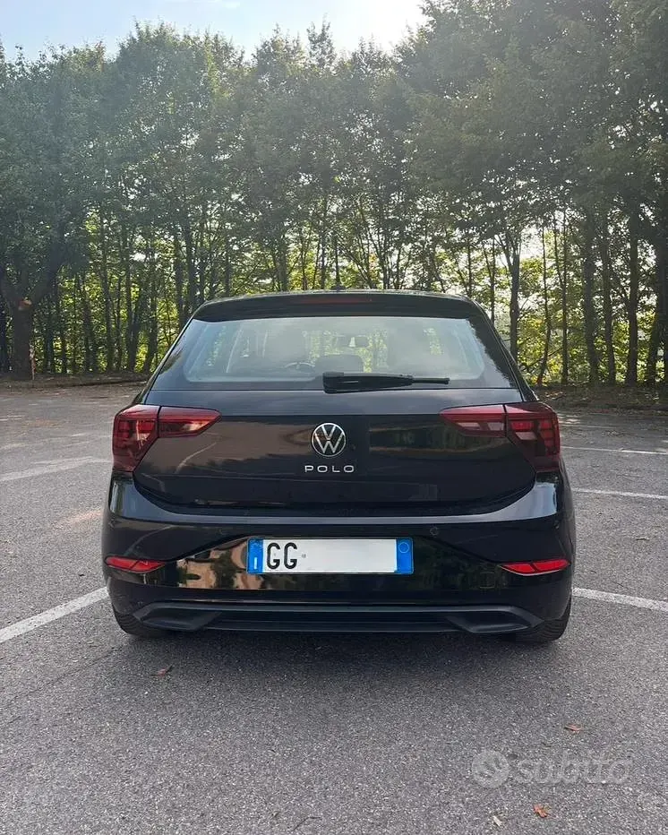 Usata VW Polo 80 CV (58 kW) 2021 Nero Utilitaria