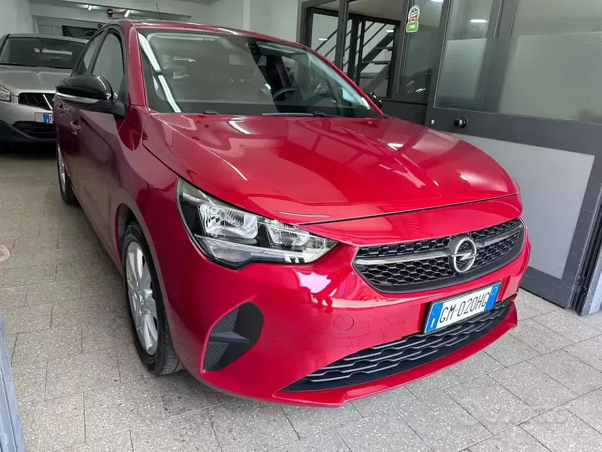 Usata Opel Corsa Elegance 75 CV (55 kW) 2023 Rosso Utilitaria