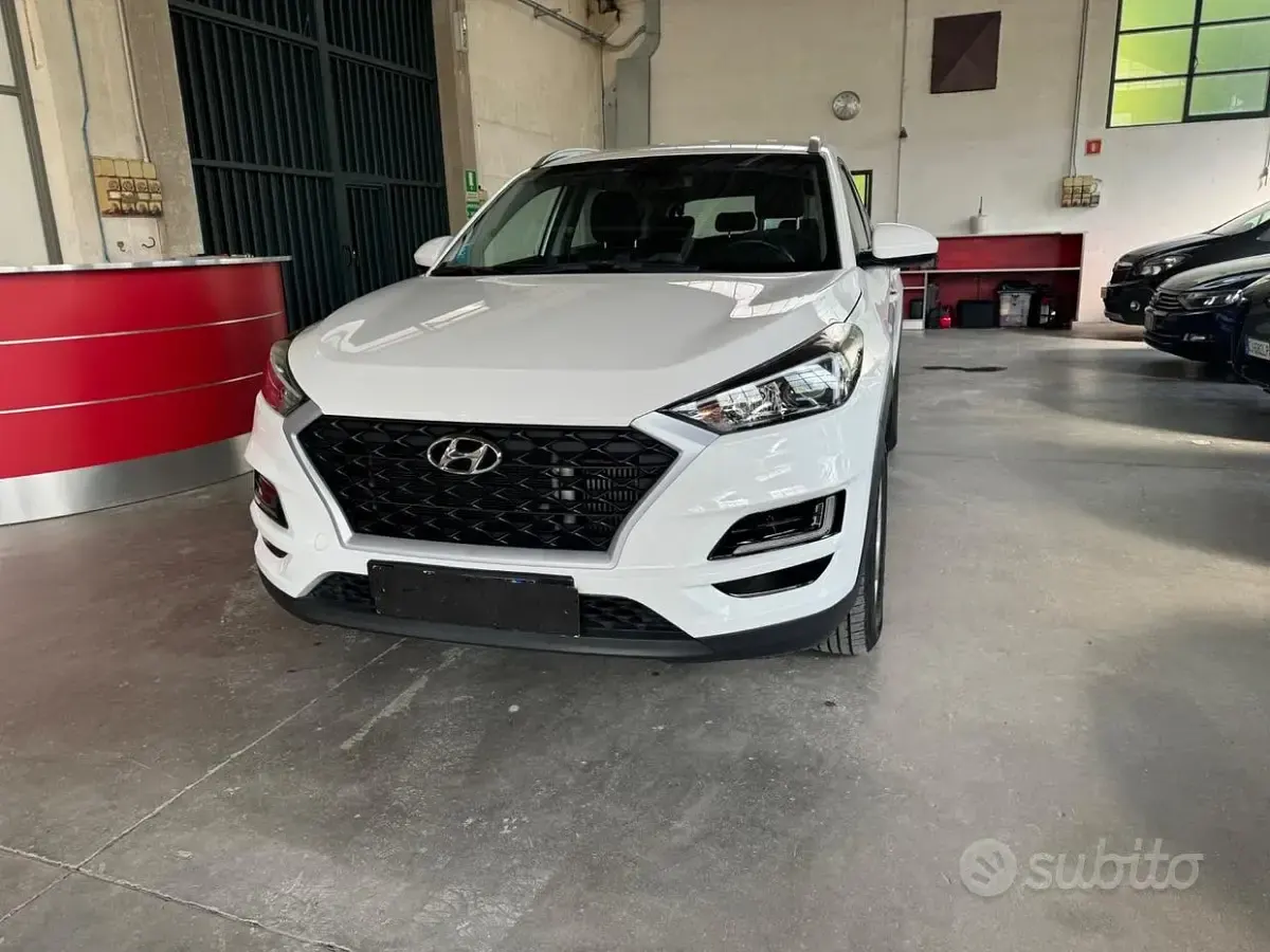Usata Hyundai Tucson 116 CV (85 kW) 2019 Bianco SUV