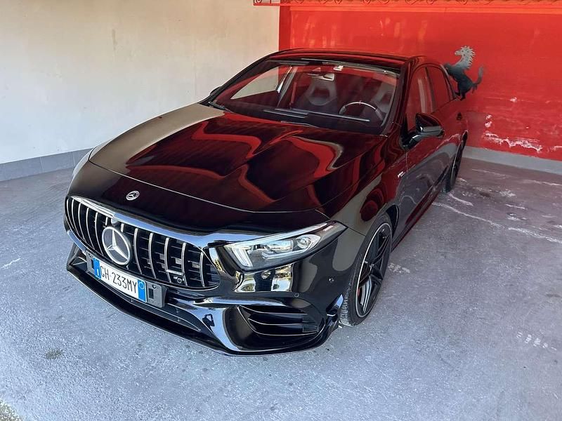 Usata Mercedes A45 AMG AMG 421 CV (309 kW) 2022 Nero Berlina