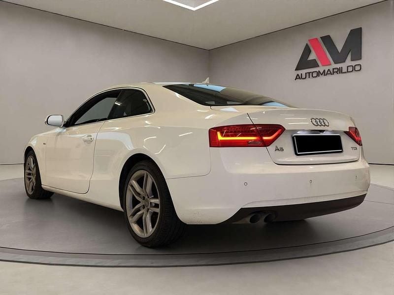Usata Audi A5 S-Line 177 CV (130 kW) 2013 Bianco Coupé