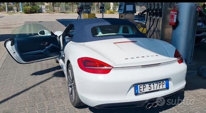 Usata Porsche Boxster 265 CV (194 kW) 2013 Bianco Cabrio