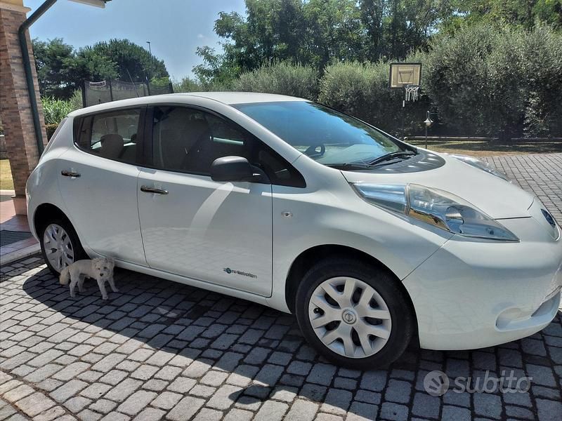 Usata Nissan Leaf 80 kW (109 CV) 2016 Bianco Utilitaria