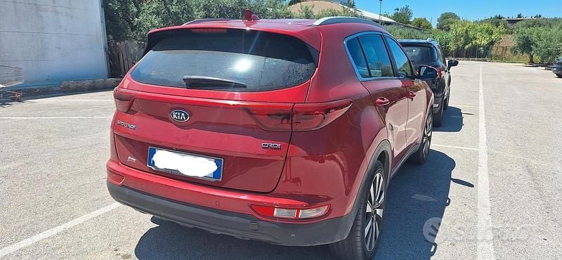 Usata Kia Sportage 2017 Rosso SUV
