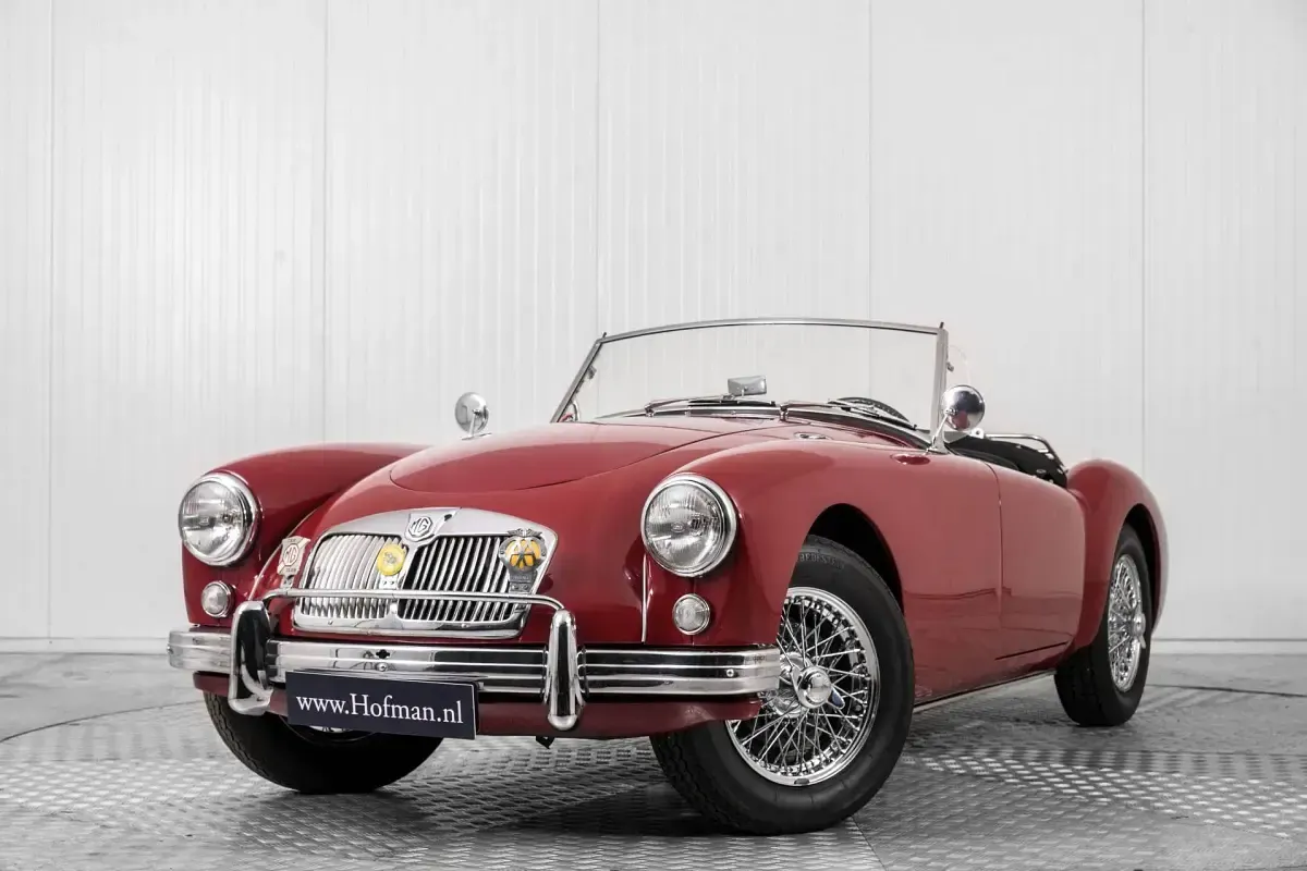 Usata MG MGA 72 CV (52 kW) 1957 Rosso Cabrio