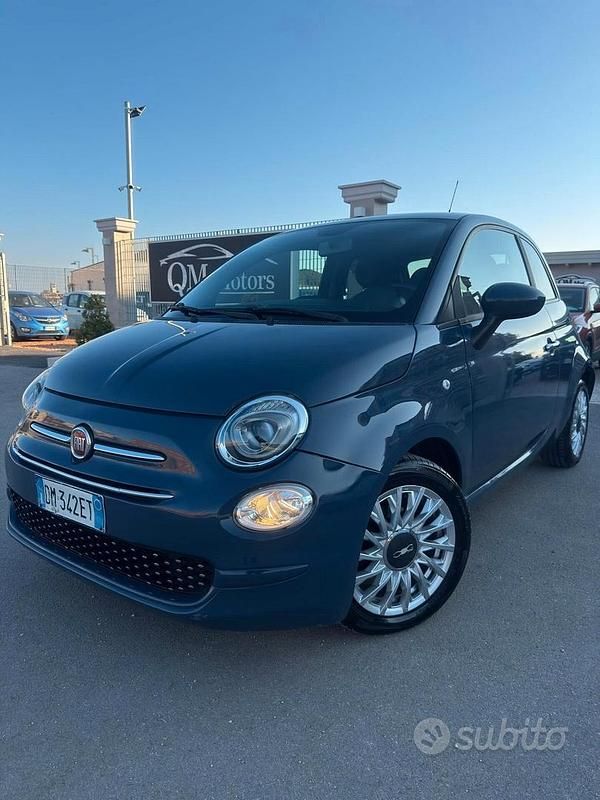Usata Fiat 500 Lounge 69 CV (50 kW) 2008 Blu Berlina