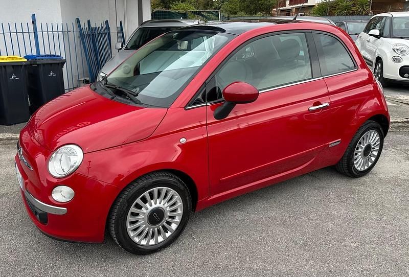 Usata Fiat 500 Lounge 69 CV (50 kW) 2011 Rosso Berlina