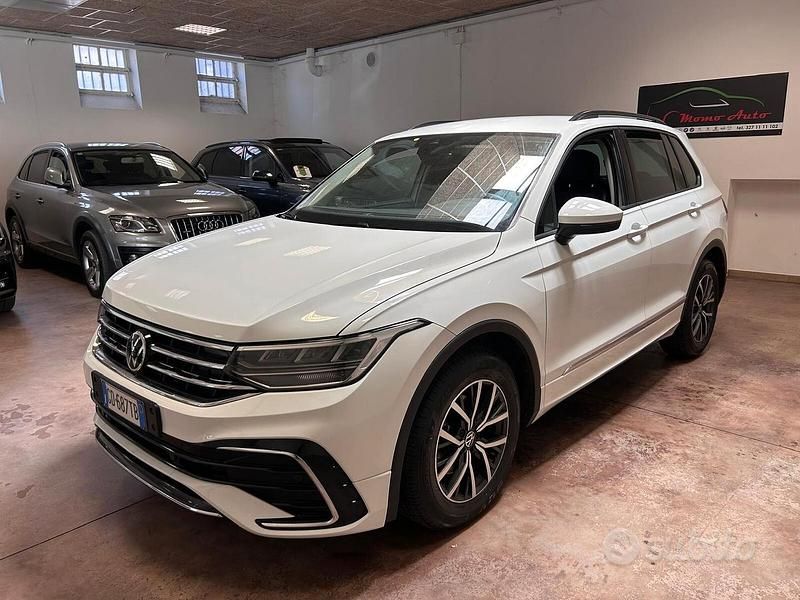 Usata VW Tiguan R 200 CV (147 kW) 2021 Bianco SUV