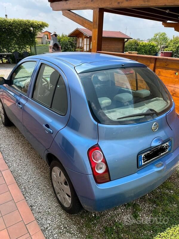Usata Nissan Micra 60 CV (44 kW) 2004 Blu Utilitaria