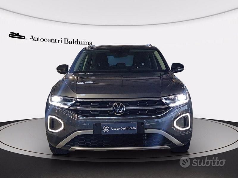 Usata VW T-Roc Style 110 CV (80 kW) 2023 Grigio indyum SUV