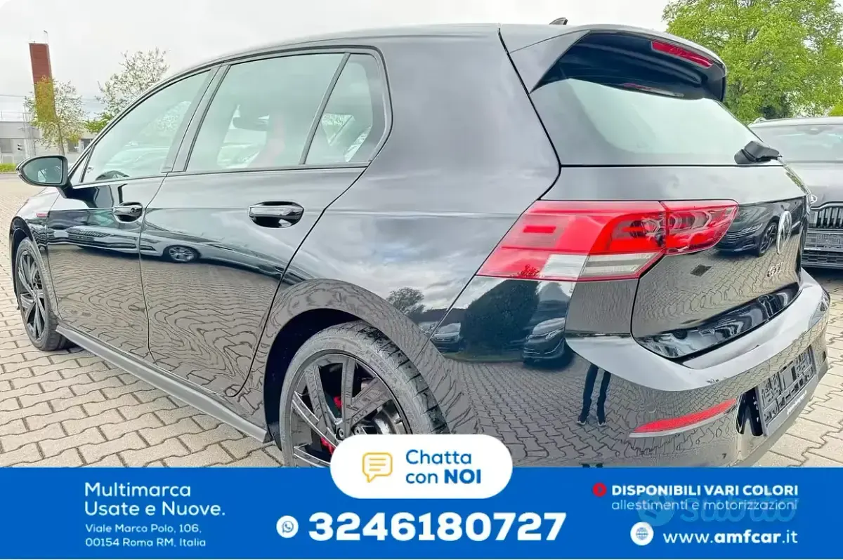 Usata VW Golf VIII R 245 CV (180 kW) 2023 Nero Berlina