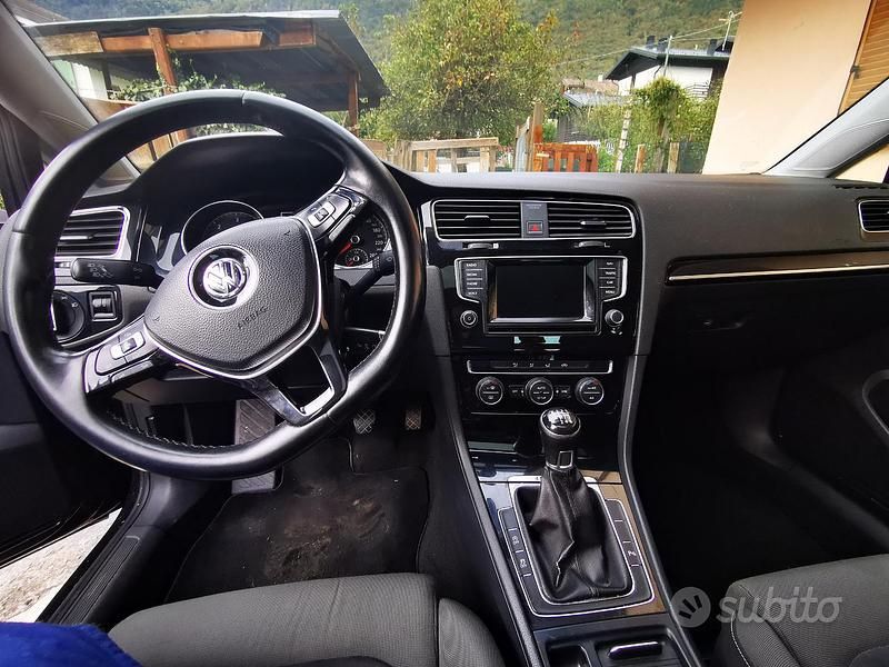 Usata VW Golf VII 2013 Nero Berlina