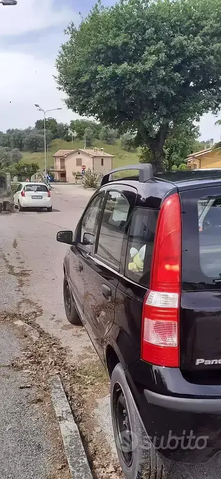 Usata Fiat Panda 77 CV (56 kW) 2007 Nero Utilitaria