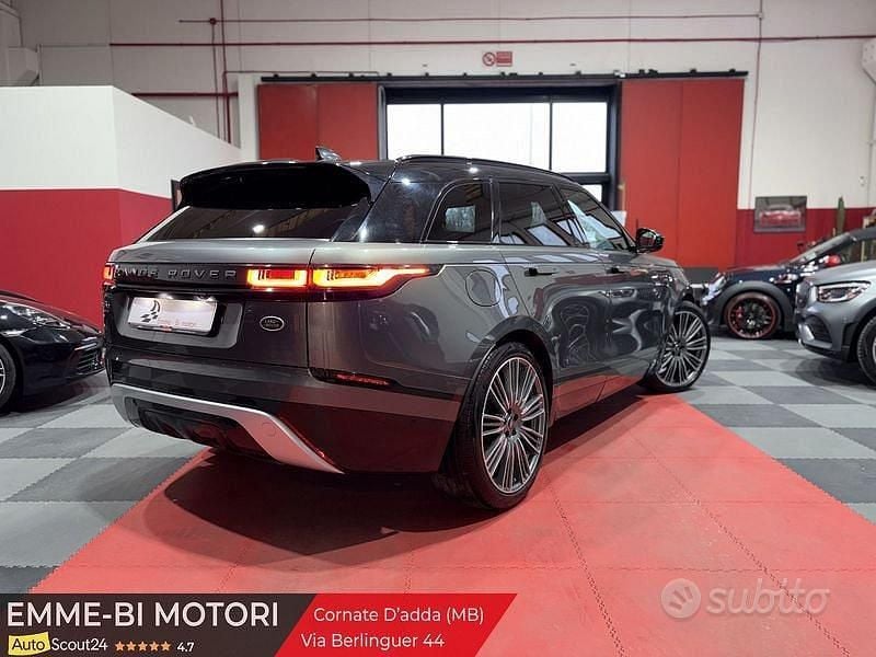 Usata Land Rover Range Rover Velar SE Dynamic 241 CV (177 kW) 2017 Grigio SUV