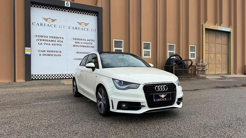 Usata Audi A1 S-Line 122 CV (89 kW) 2012 Bianco Berlina