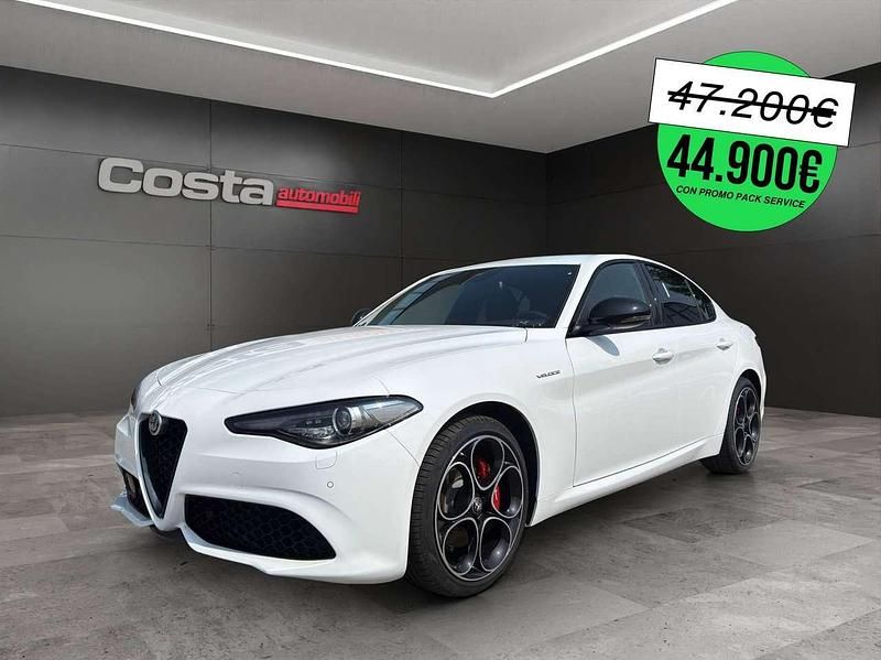 Bianco Usata 2023 Alfa Romeo Giulia Veloce Tre volumi | 44.900 € (Buon prezzo) - Immagine 1/4