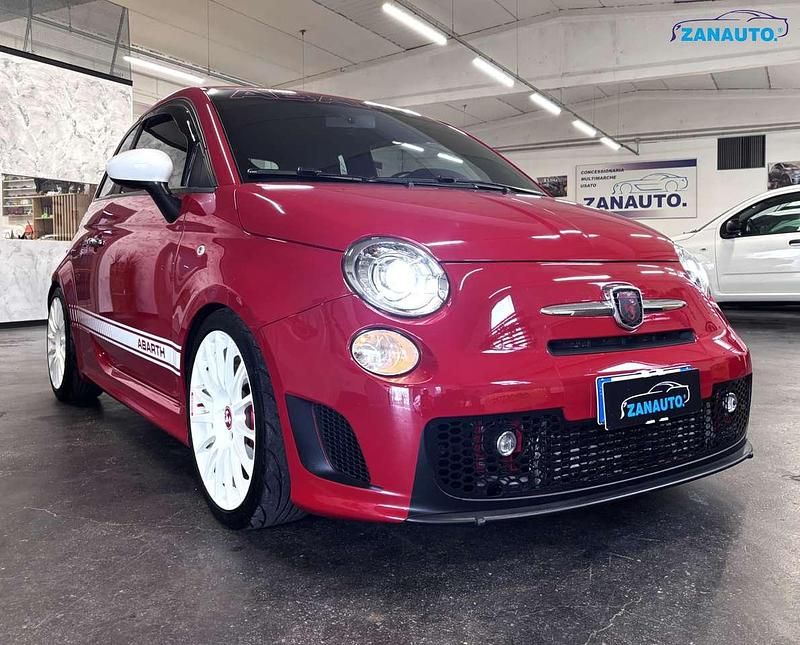 Usata Abarth 595 140 CV (102 kW) 2016 Rosso sfrontato Coupé