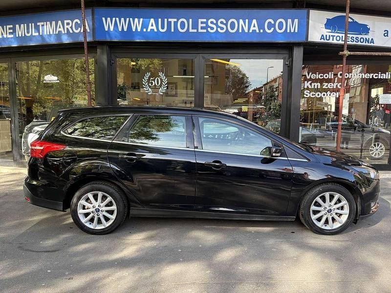Usata Ford Focus Titanium S 125 CV (91 kW) 2015 Nero Station wagon