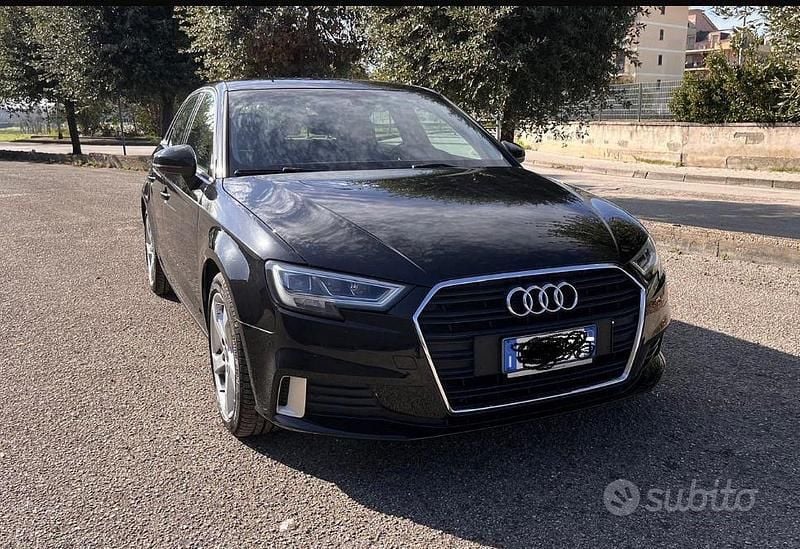 Usata Audi A3 116 CV (85 kW) 2019 Nero Berlina