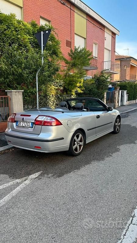 Usata Saab 9-3 Cabriolet 160 CV (117 kW) 2007 Grigio Cabrio