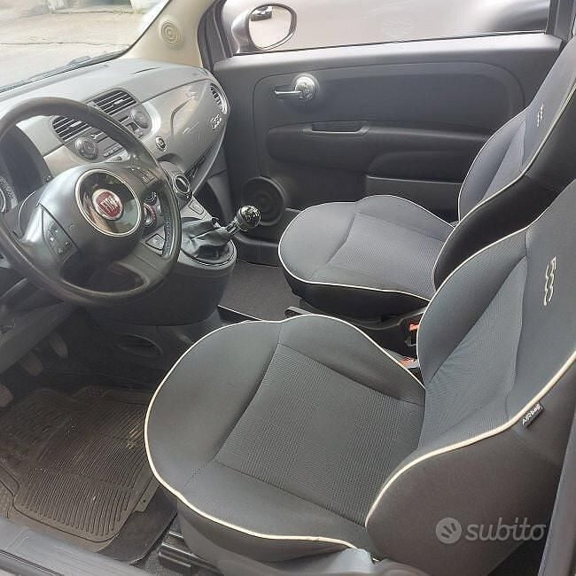 Usata Fiat 500 Lounge 69 CV (50 kW) 2014 Grigio Berlina