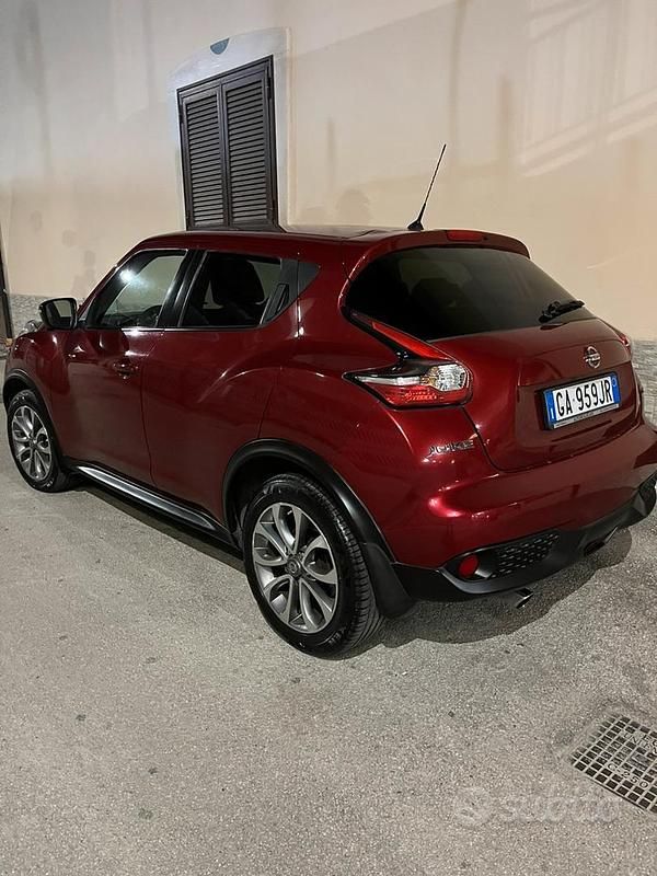 Usata Nissan Juke Tekna 2014 Rosso SUV