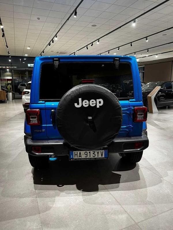 Nuova Jeep Wrangler Unlimited Sahara 272 CV (200 kW) 2025 Blu SUV