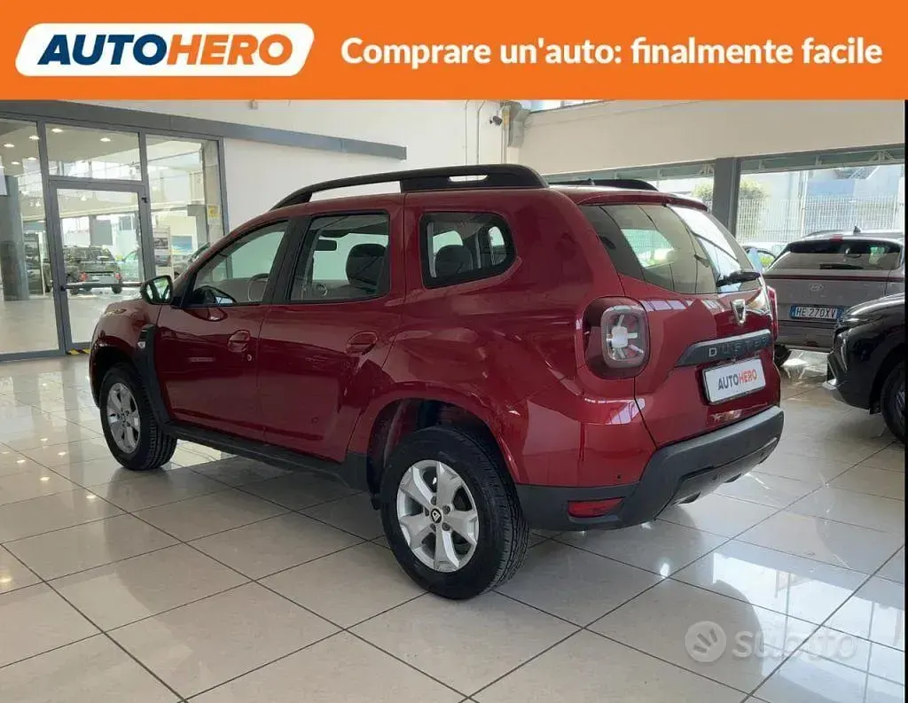 Usata Dacia Duster Comfort 114 CV (83 kW) 2021 Rosso SUV