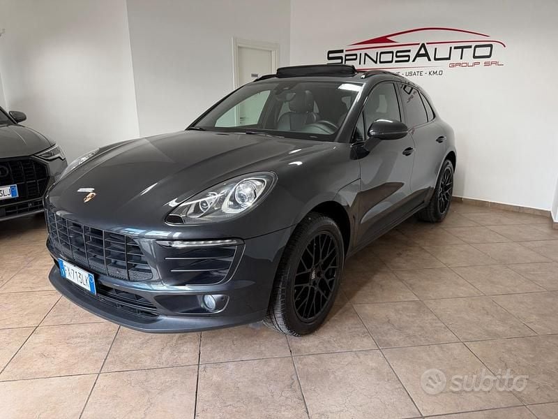 Usata Porsche Macan 250 CV (183 kW) 2017 Grigio SUV