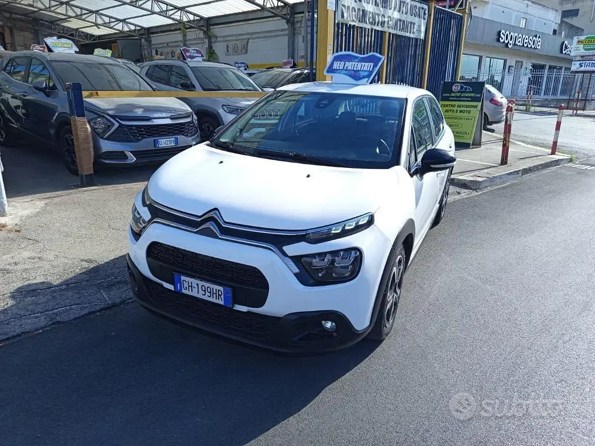 Usata Citroën C3 Feel 102 CV (75 kW) 2021 Bianco Utilitaria