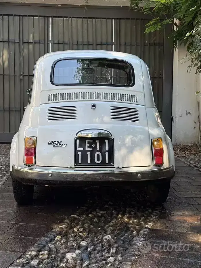 Usata Fiat 500 1960 Bianco Utilitaria