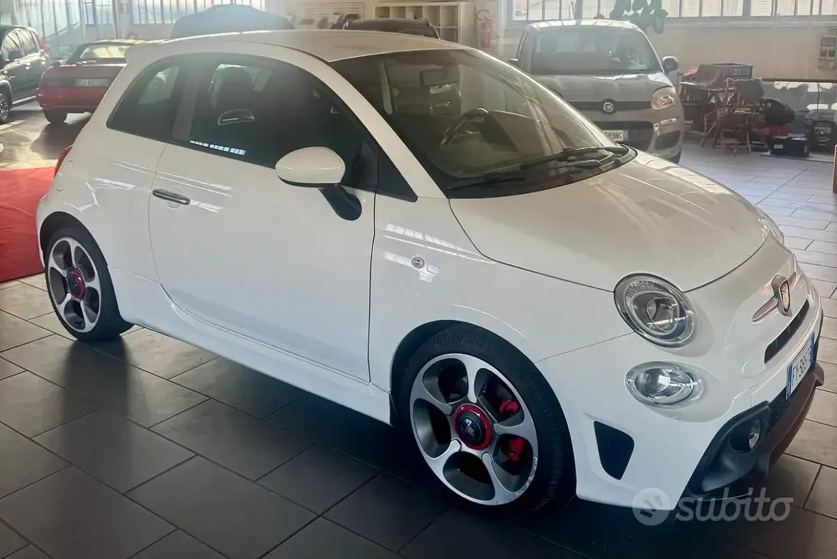 Usata Abarth 595 145 CV (106 kW) 2019 Bianco Berlina