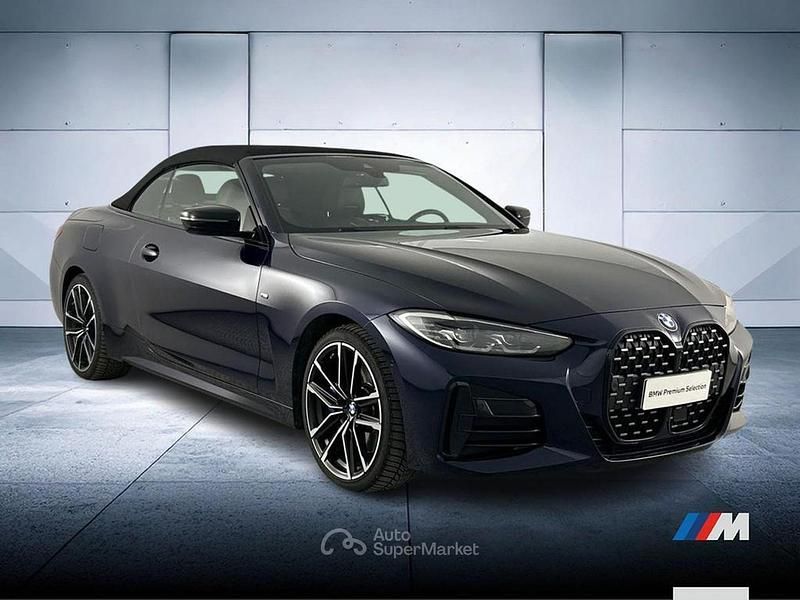 Usata BMW 440 Efficient Dynamics 340 CV (250 kW) 2024 Blu Cabrio