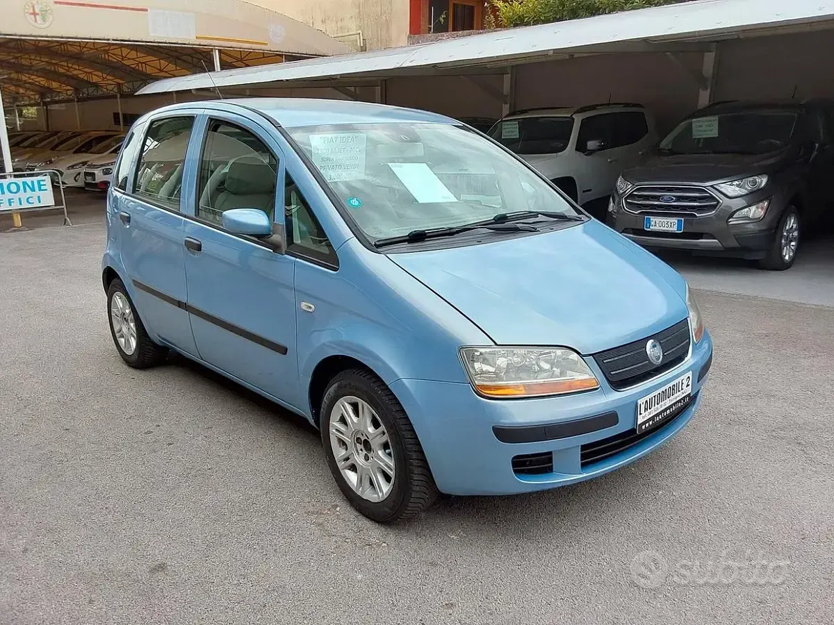 Usata Fiat Idea Dynamic 69 CV (50 kW) 2004 Bluazzurro Monovolume